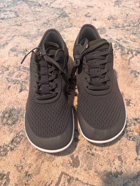 Men's Casual Lightweight Gray Barefoot Sneakers